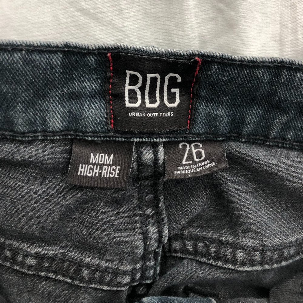 Black BDG high waisted jeans
